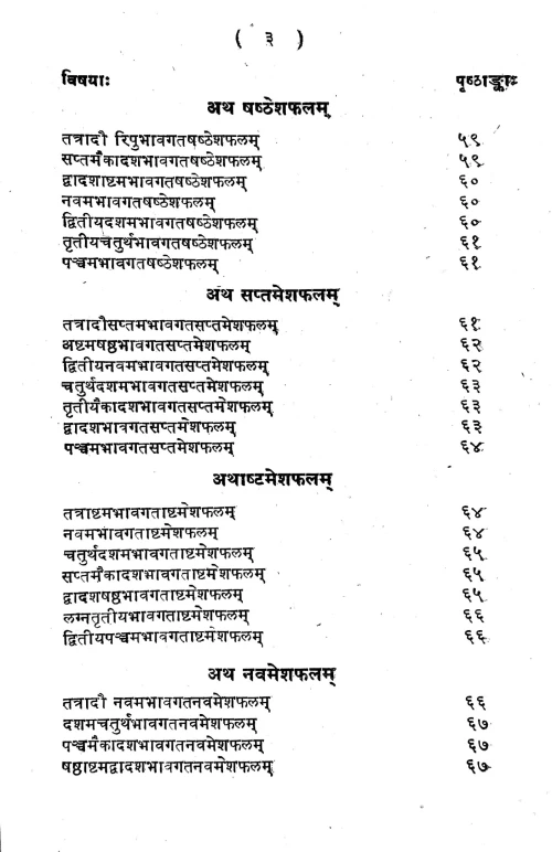 Bhavaphaladhyaya